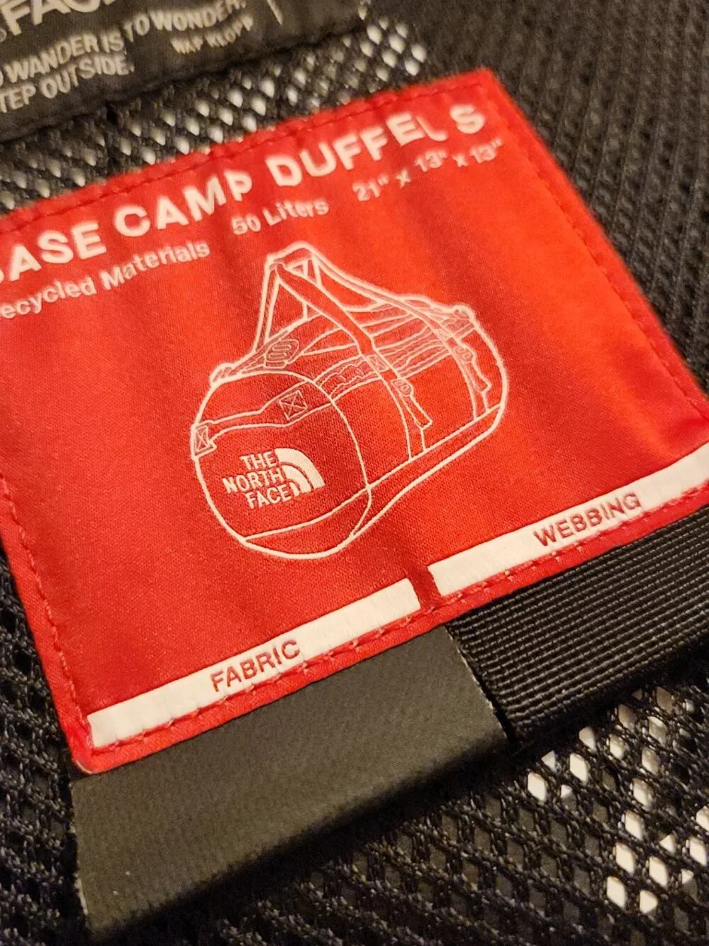 The North Face Base Camp Golden State Deffel Bag Backpack 50L Small New